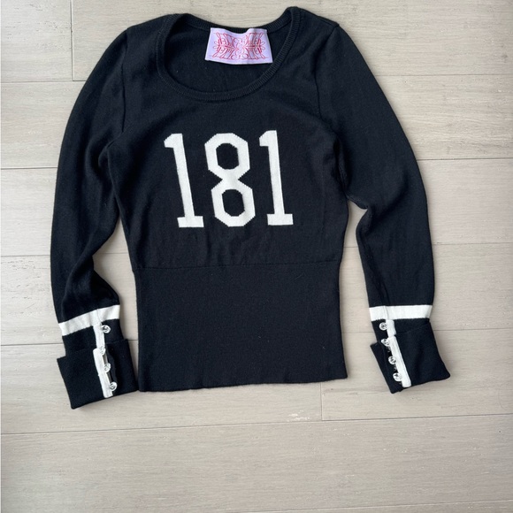 Tuleh Cashmere & Silk Black Sweater 181 Woman’s SZ M - Picture 12 of 12